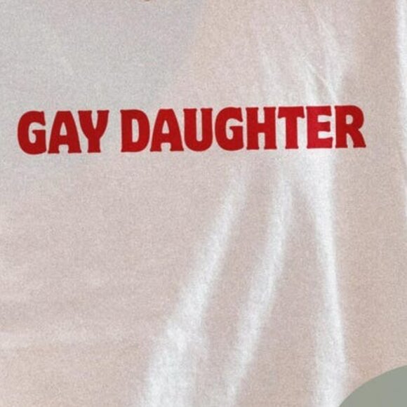 Gay Daughter Y2K Shirt Trendy Pride Month Shirt - Picture 2 of 3